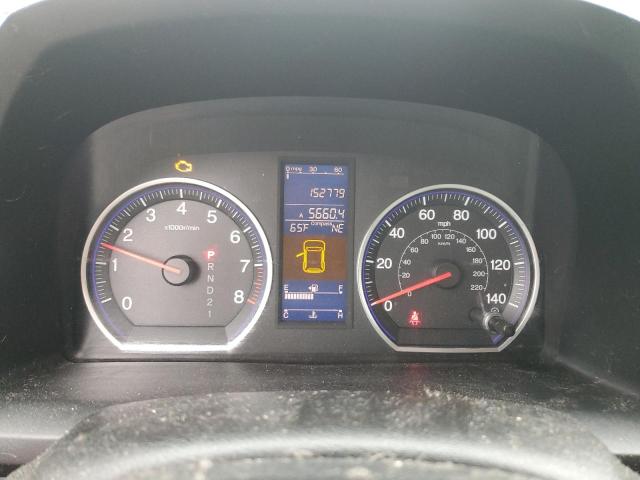 JHLRE3H77AC006988 - 2010 HONDA CR-V EXL WHITE photo 9