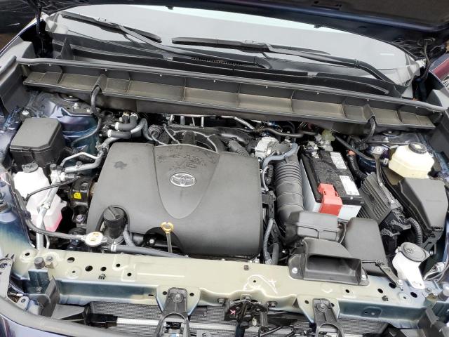 5TDGZRBH2NS584613 - 2022 TOYOTA HIGHLANDER XLE BLUE photo 12