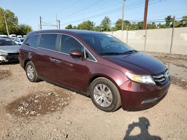 5FNRL5H4XEB065658 - 2014 HONDA ODYSSEY EX BURGUNDY photo 4