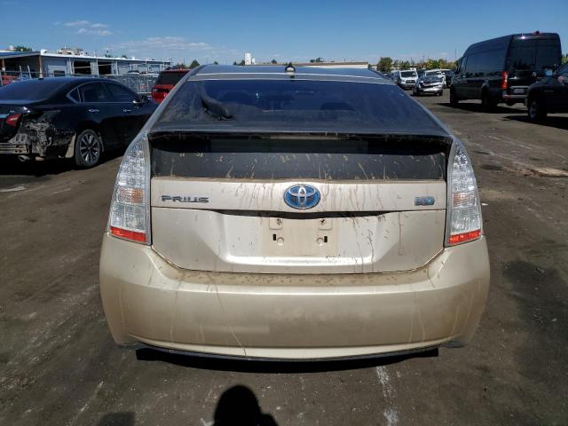 JTDKN3DU6A0052341 - 2010 TOYOTA PRIUS TAN photo 6