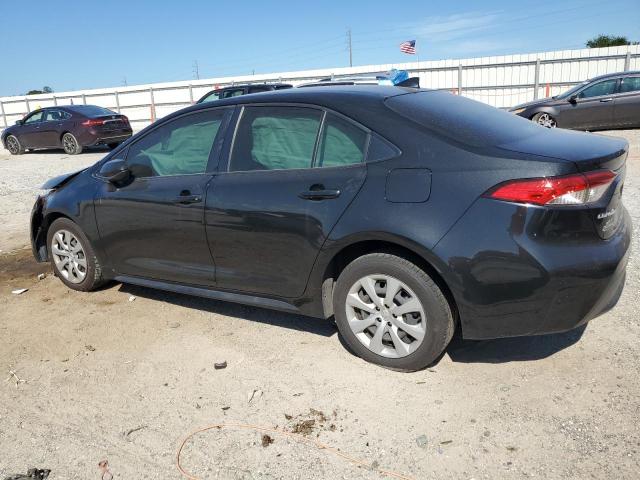 JTDEPMAE5NJ210002 - 2022 TOYOTA COROLLA LE BLACK photo 2
