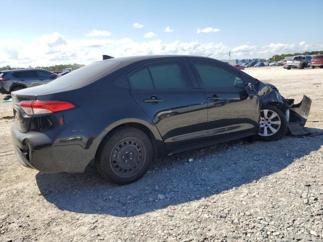 JTDEPMAE5NJ210002 - 2022 TOYOTA COROLLA LE BLACK photo 3