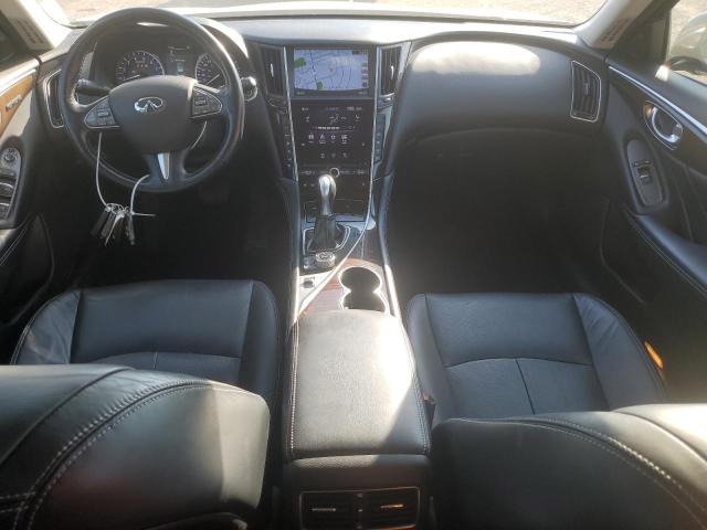 JN1BV7AR0FM405134 - 2015 INFINITI Q50 BASE GRAY photo 8