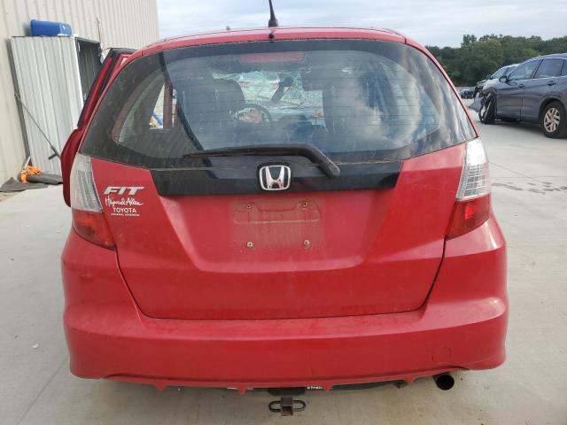 JHMGE8H37DC080798 - 2013 HONDA FIT წითელი ფოტო 6