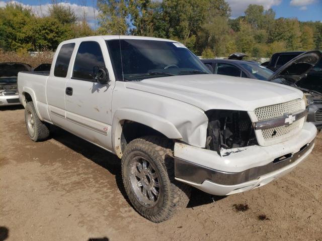 1GCEK19T64E172786 - 2004 CHEVROLET 1500 SILVE K1500 WHITE photo 4