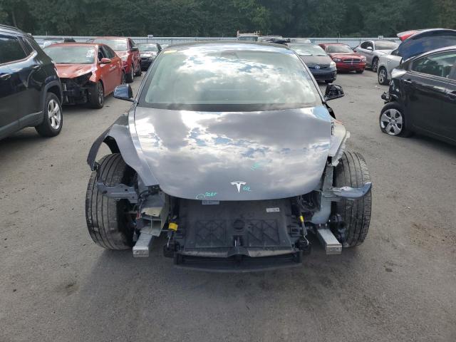 5YJ3E1EB1NF175638 - 2022 TESLA MODEL 3 GRAY photo 5