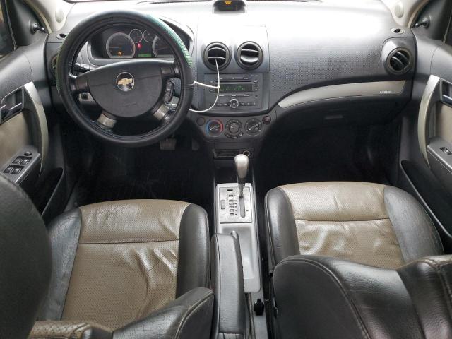 KL1TD56648B204561 - 2008 CHEVROLET AVEO BASE SILVER photo 8