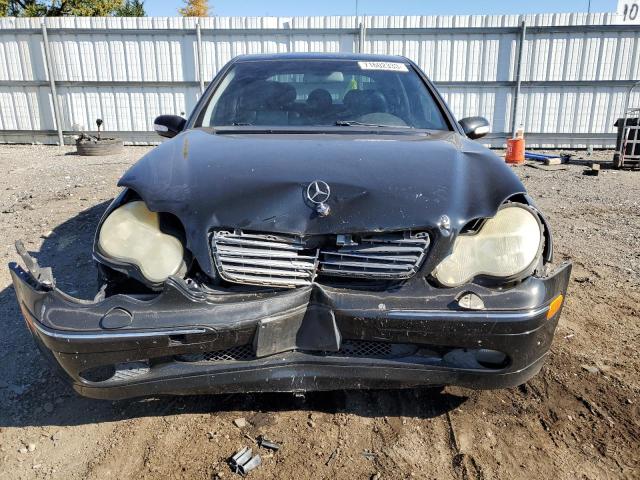 WDBRF61JX1F103794 - 2001 MERCEDES-BENZ C 240 BLACK photo 5