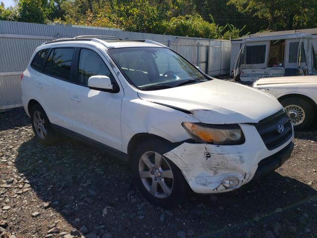 5NMSH13E58H195667 - 2008 HYUNDAI SANTA FE SE WHITE photo 4