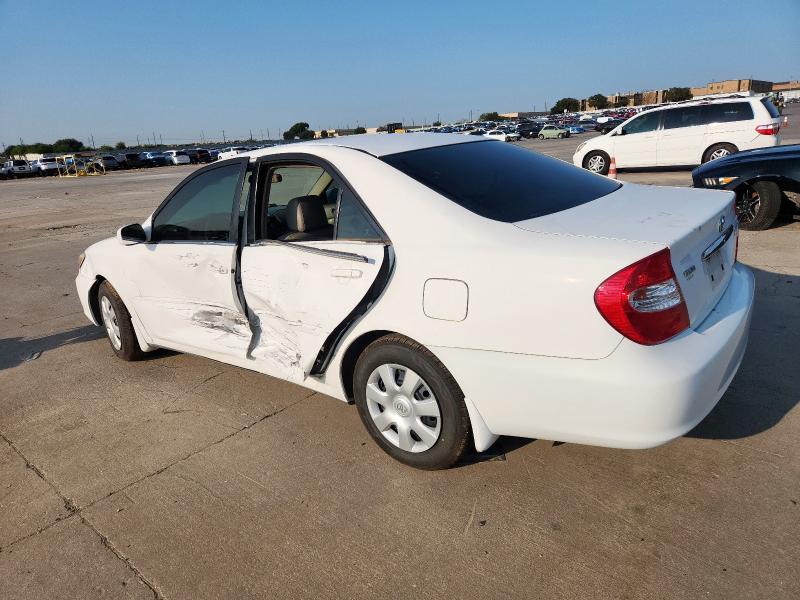 4T1BE32KX2U029264 - 2002 TOYOTA CAMRY LE WHITE photo 2