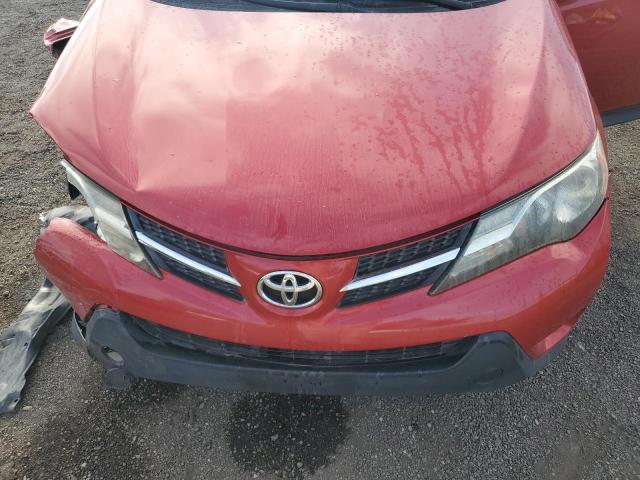 2T3WFREV2FW138936 - 2015 TOYOTA RAV4 XLE RED photo 12