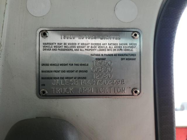 JALE5B14437902598 - 2003 ISUZU NQR 白色 照片 13