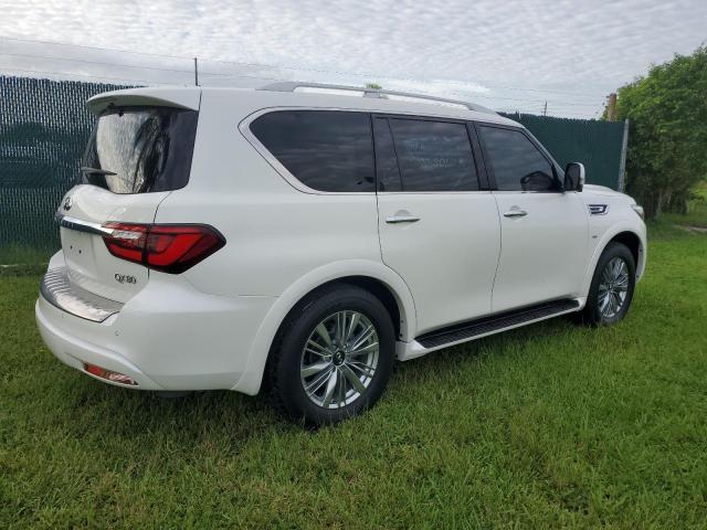 JN8AZ2NFXJ9661541 - 2018 INFINITI QX80 BASE WHITE photo 3