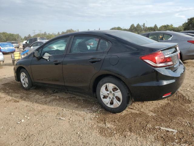 19XFB2F56DE253162 - 2013 HONDA CIVIC LX أسود صورة 2
