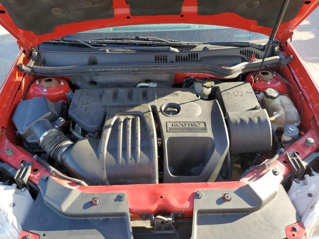 1G1AK55F377401173 - 2007 CHEVROLET COBALT LS RED photo 11