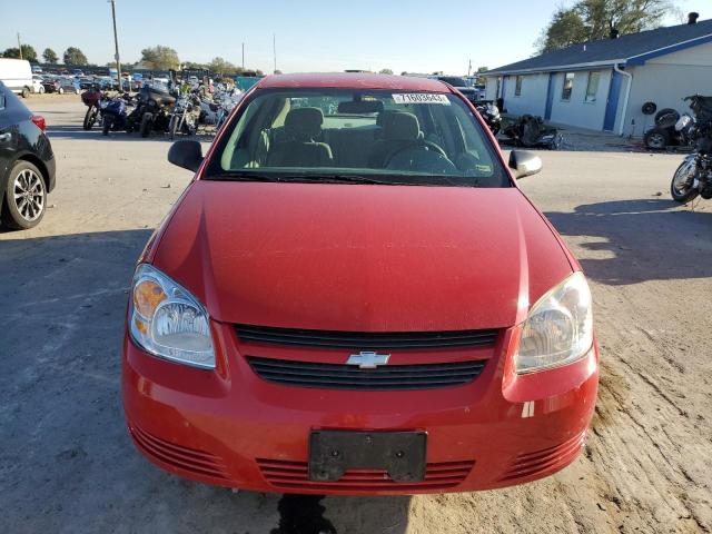 1G1AK55F377401173 - 2007 CHEVROLET COBALT LS RED photo 5