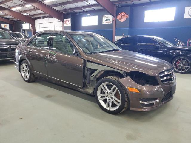 WDDGF8AB0EG216561 - 2014 MERCEDES-BENZ C 300 4MATIC BROWN photo 4