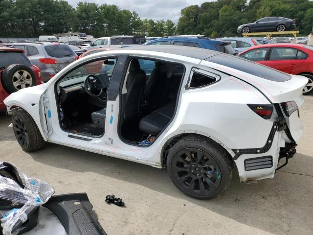 5YJYGDEEXMF088542 - 2021 TESLA MODEL Y WHITE photo 2