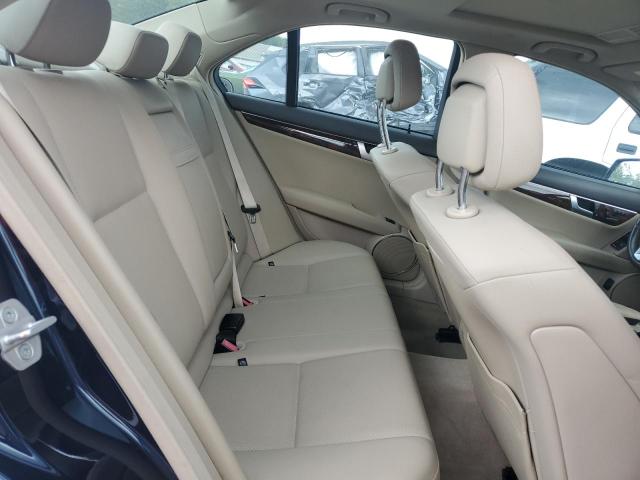 WDDGF8BB6CA711412 - 2012 MERCEDES-BENZ C 300 4MATIC BLUE photo 10