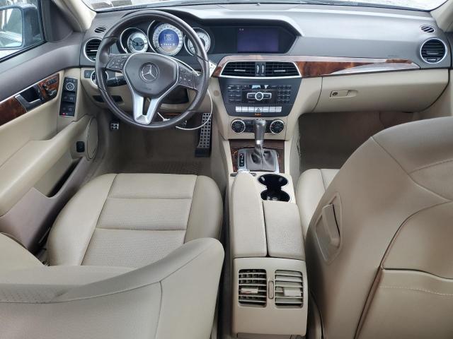 WDDGF8BB6CA711412 - 2012 MERCEDES-BENZ C 300 4MATIC BLUE photo 8