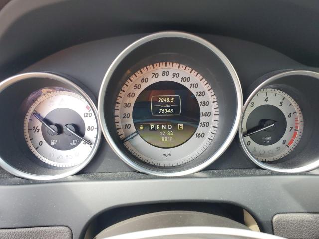 WDDGF8BB6CA711412 - 2012 MERCEDES-BENZ C 300 4MATIC BLUE photo 9