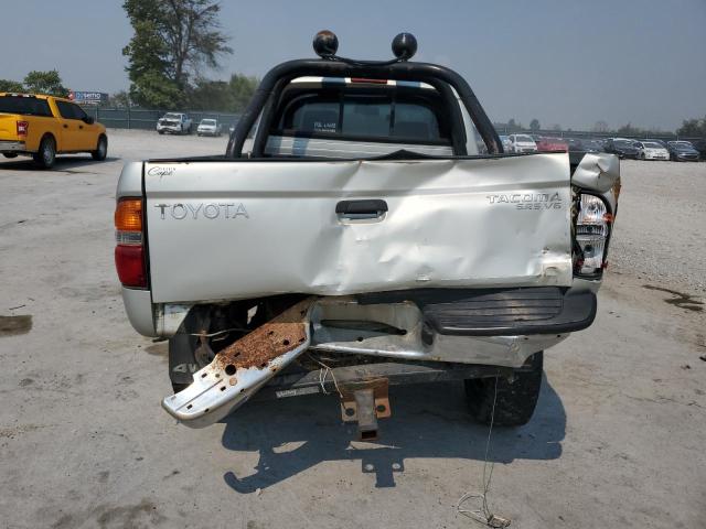 5TEWN72N71Z762577 - 2001 TOYOTA TACOMA XTRACAB SILVER photo 6
