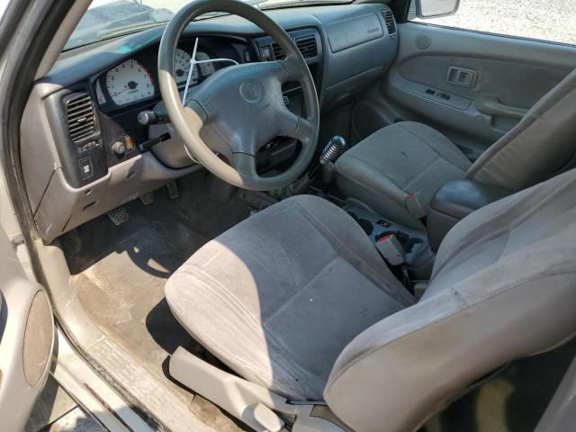 5TEWN72N71Z762577 - 2001 TOYOTA TACOMA XTRACAB SILVER photo 8