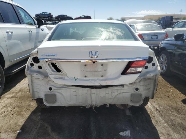 19XFB2F56FE101918 - 2015 HONDA CIVIC LX WHITE photo 6