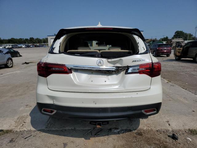 5FRYD3H46EB016274 - 2014 ACURA MDX TECHNOLOGY Weiß Foto 6