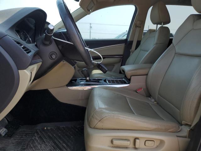 5FRYD3H46EB016274 - 2014 ACURA MDX TECHNOLOGY Weiß Foto 7