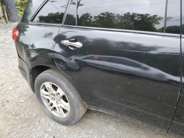 2HNYD28377H553441 - 2007 ACURA MDX TECHNOLOGY შავი ფოტო 11