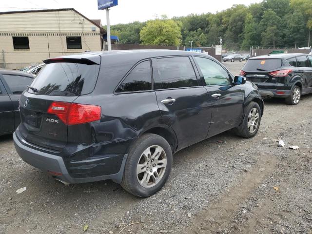 2HNYD28377H553441 - 2007 ACURA MDX TECHNOLOGY შავი ფოტო 3