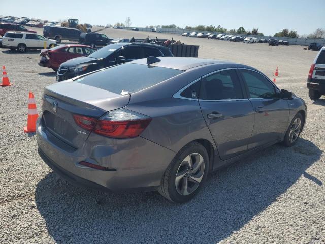 19XZE4F58LE007423 - 2020 HONDA INSIGHT EX ნაცრისფერი ფოტო 3