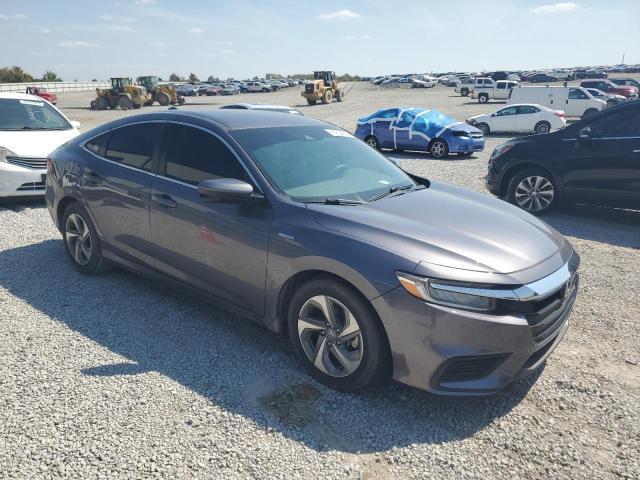 19XZE4F58LE007423 - 2020 HONDA INSIGHT EX ნაცრისფერი ფოტო 4