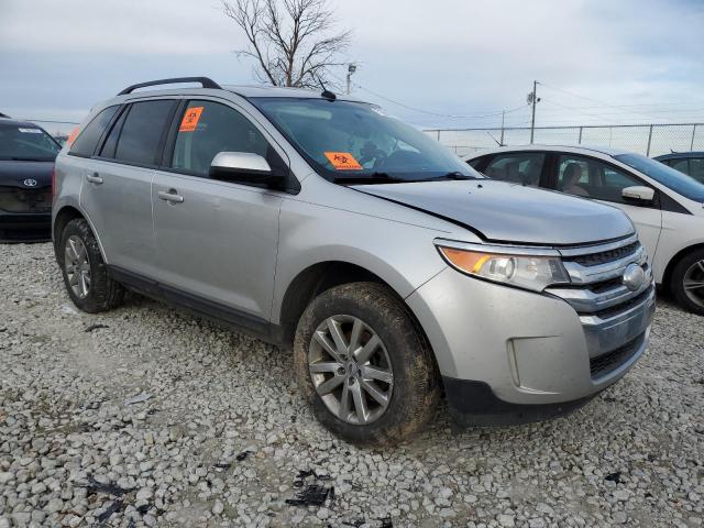 2FMDK3JC1DBC77763 - 2013 FORD EDGE SEL SILVER photo 4