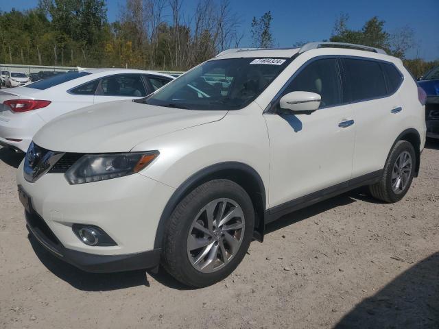 5N1AT2MV9FC854212 - 2015 NISSAN ROGUE S WHITE photo 1