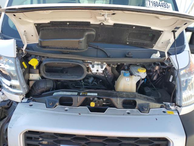3C6TRVDG1KE534553 - 2019 RAM PROMASTER 2500 HIGH თეთრი ფოტო 12