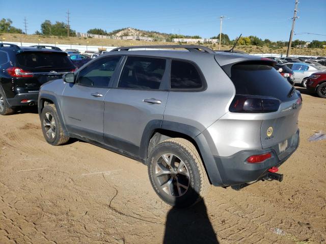 1C4PJMBB6EW156243 - 2014 JEEP CHEROKEE TRAILHAWK SILVER photo 2