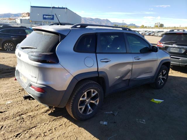 1C4PJMBB6EW156243 - 2014 JEEP CHEROKEE TRAILHAWK SILVER photo 3
