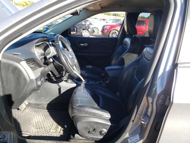 1C4PJMBB6EW156243 - 2014 JEEP CHEROKEE TRAILHAWK SILVER photo 7