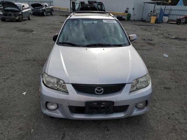 JM1BJ246321612030 - 2002 MAZDA PROTEGE PR5 SILVER photo 5