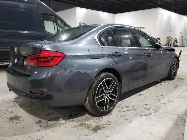 WBA8D9G51JNU72335 - 2018 BMW 330 XI GRAY photo 3