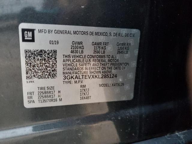 3GKALTEVXKL285124 - 2019 GMC TERRAIN SLE 石墨色 照片 13