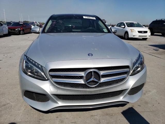 WDDWF4JB0HR248231 - 2017 MERCEDES-BENZ C 300 SILVER photo 5