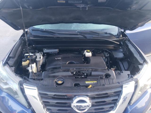 5N1DR2MM8HC659109 - 2017 NISSAN PATHFINDER S BLUE photo 12
