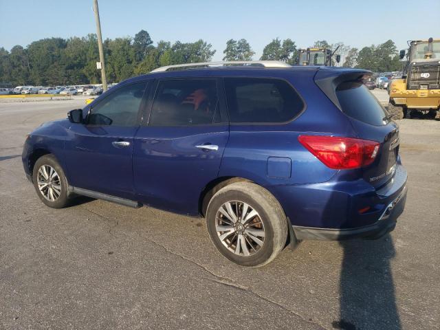 5N1DR2MM8HC659109 - 2017 NISSAN PATHFINDER S BLUE photo 2