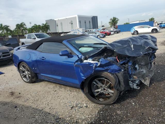 1G1FD3DS5K0156848 - 2019 CHEVROLET CAMARO LT أزرق صورة 4