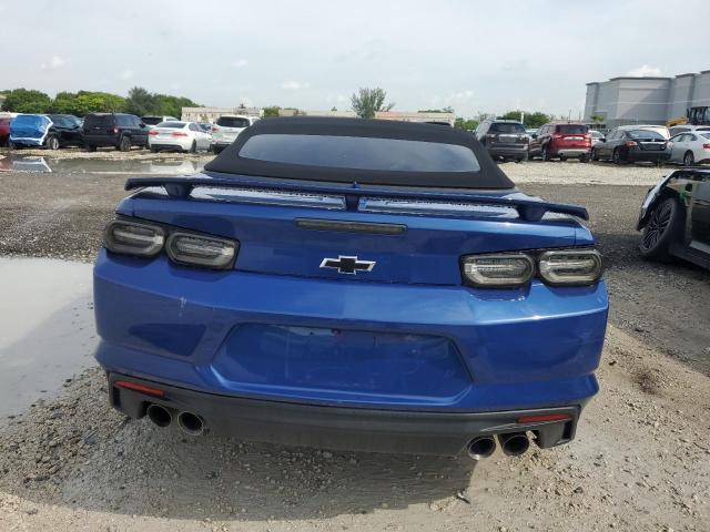 1G1FD3DS5K0156848 - 2019 CHEVROLET CAMARO LT أزرق صورة 6