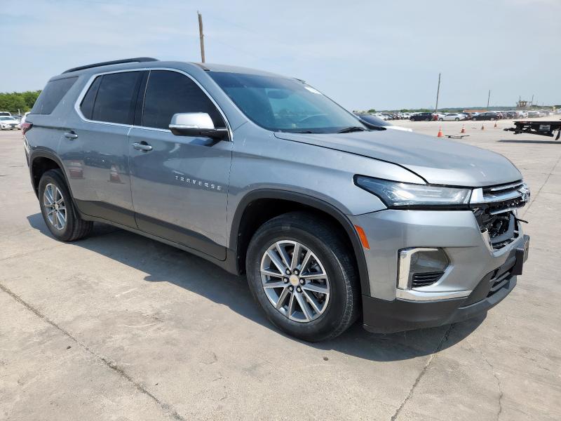 1GNERGKW1PJ101288 - 2023 CHEVROLET TRAVERSE LT 灰色 照片 4