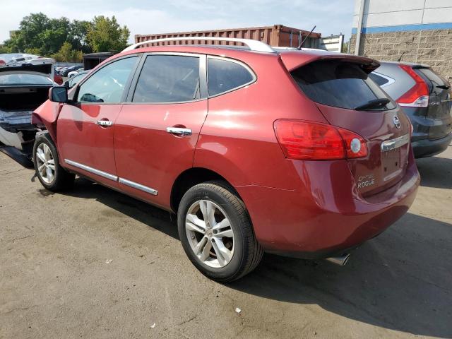 JN8AS5MV8DW628235 - 2013 NISSAN ROGUE S BURGUNDY photo 2